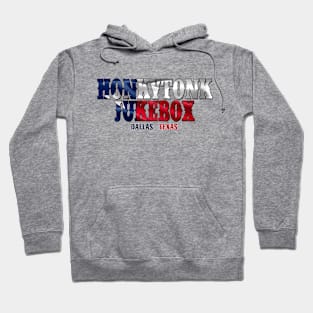 Honkytonk Jukebox Texas Flag Logo Hoodie